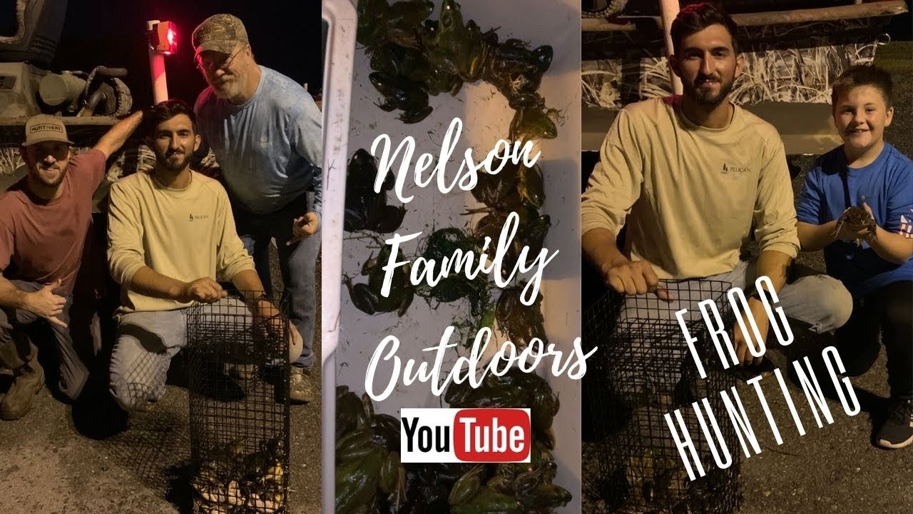 Frogging By Hand Louisiana Swamp YouTube