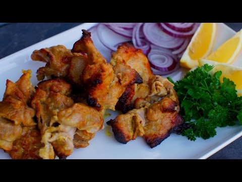 CHICKEN TIKKA RECIPE - Indian Tandoori Chicken