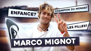 MARCO MIGNOT, CHAMPION D'EUROPE DE SURF