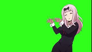 Chika Fujiwara Cute Dance (greenscreen)