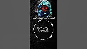 تلاوة بصوت القارئ الشيخ ياسر الدوسري #قرآن #قران_كريم #ياسرالدوسري #لايك #دويتو #اكسبلور