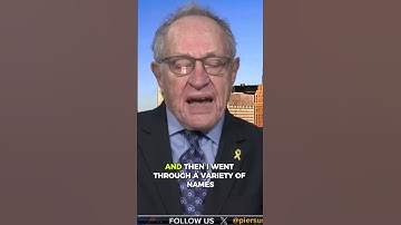 Dershowitz I’ve Seen the Epstein Files!