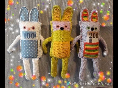 Húsvéti nyuszi horgolás - Easter Bunny Crochet tutorial - YouTube