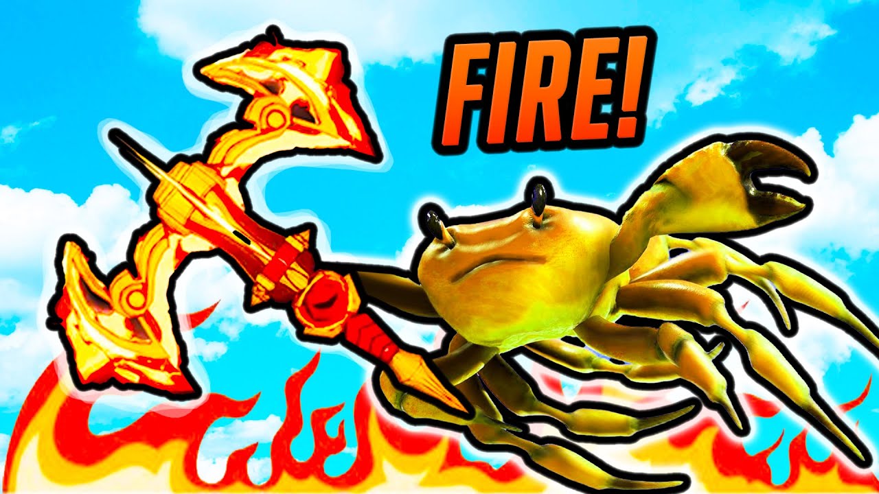 LEGENDARY Fire Crossbow Build In Crab Champions! YouTube