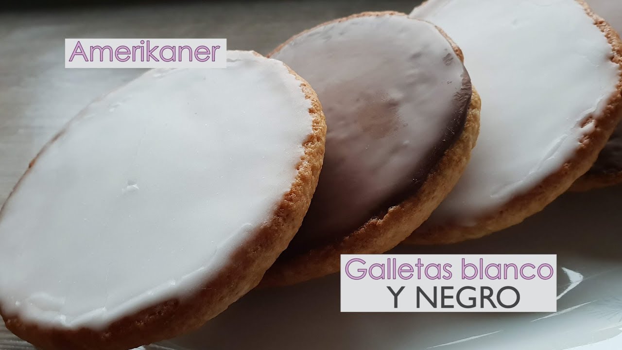 Galletas blanco y negro alemanas - 
