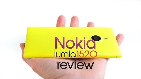 Nokia Lumia 1520 Review