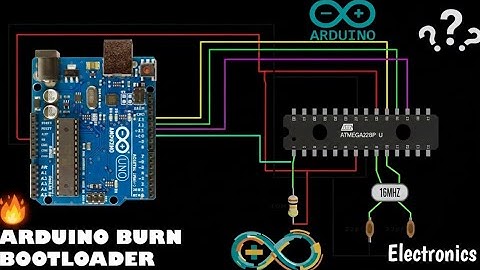 How To Burn Bootloader In ATMEGA328P Microcontroller Using Arduino