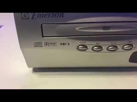 Emerson EWD2203 DVD / VCR Combo eBay item review - YouTube