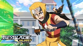 BEYBLADE BURST EVOLUTION Episode 22: Blast Jinnius! Caller of Storms!