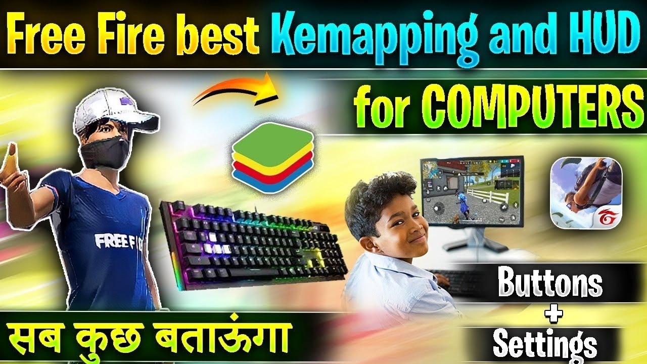 Free fire max key mapping in google play games beta in hindi free fire