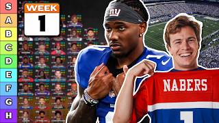 Top 50 Wide Receiver Rankings & Tiers - Week 1 Fantasy Football screenshot 4