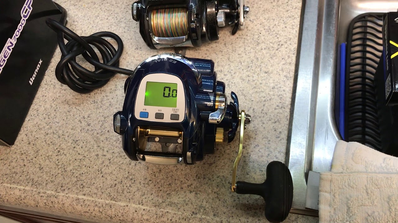 電動リール・banax・KIGEN・SS-500・バナックス・カイゲン Banax 500 s reel review update - YouTube