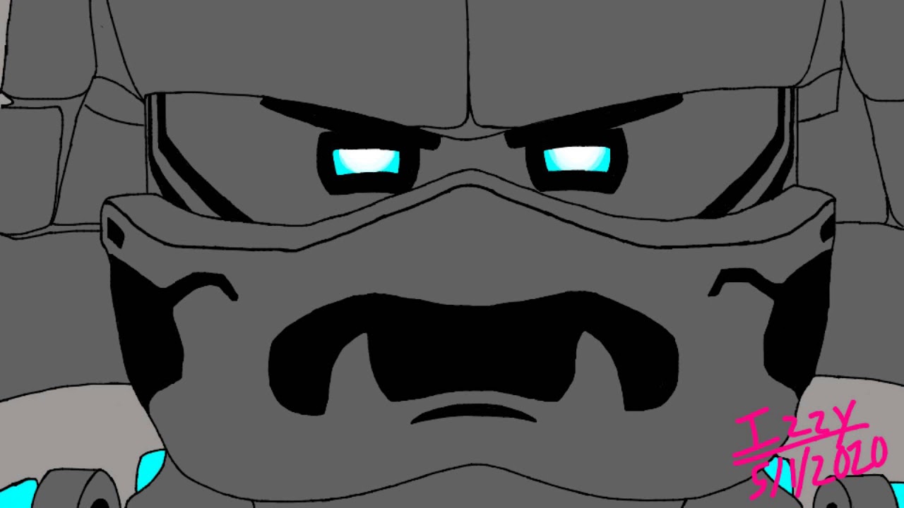Ninjago fan art Zane/Ice Emperor drawing YouTube