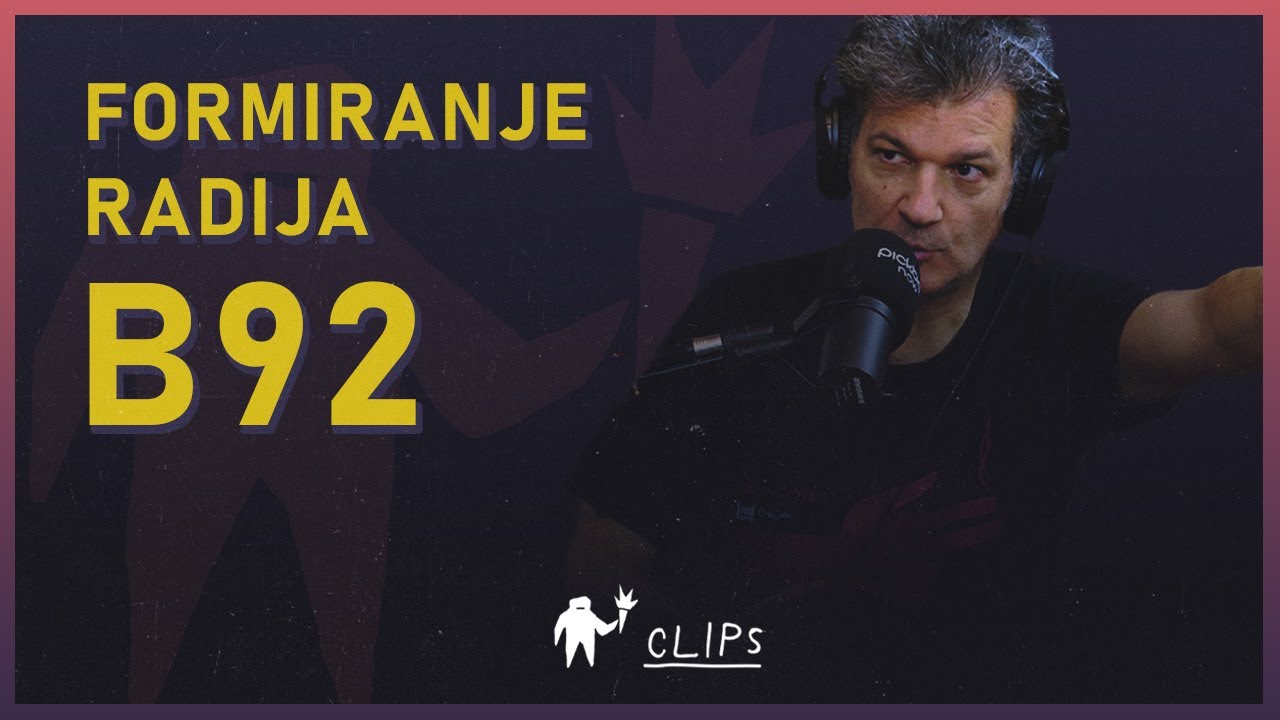 Mjehur ubica o formiranju radija B92 osamdesetih godina, Veranu Matiću, prvoj ekipi voditelja