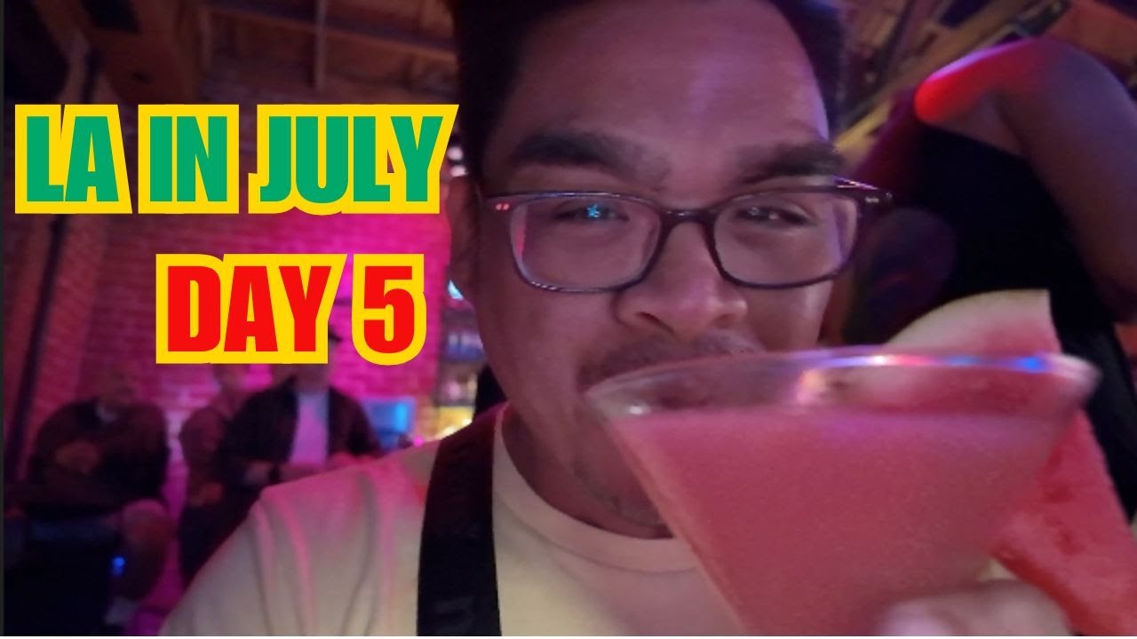 LA IN JULY VLOG - DAY 5 - WALK AND WEHO