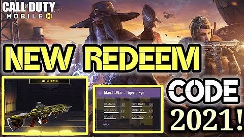COD MOBILE New Redeem Code June 2021 I 100% Working New Code Call Of Duty Mobile 2021