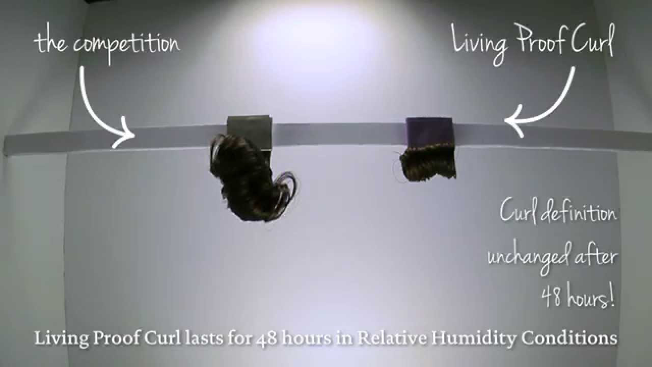 See the proof of Living Proof Curl's humidity protection - YouTube