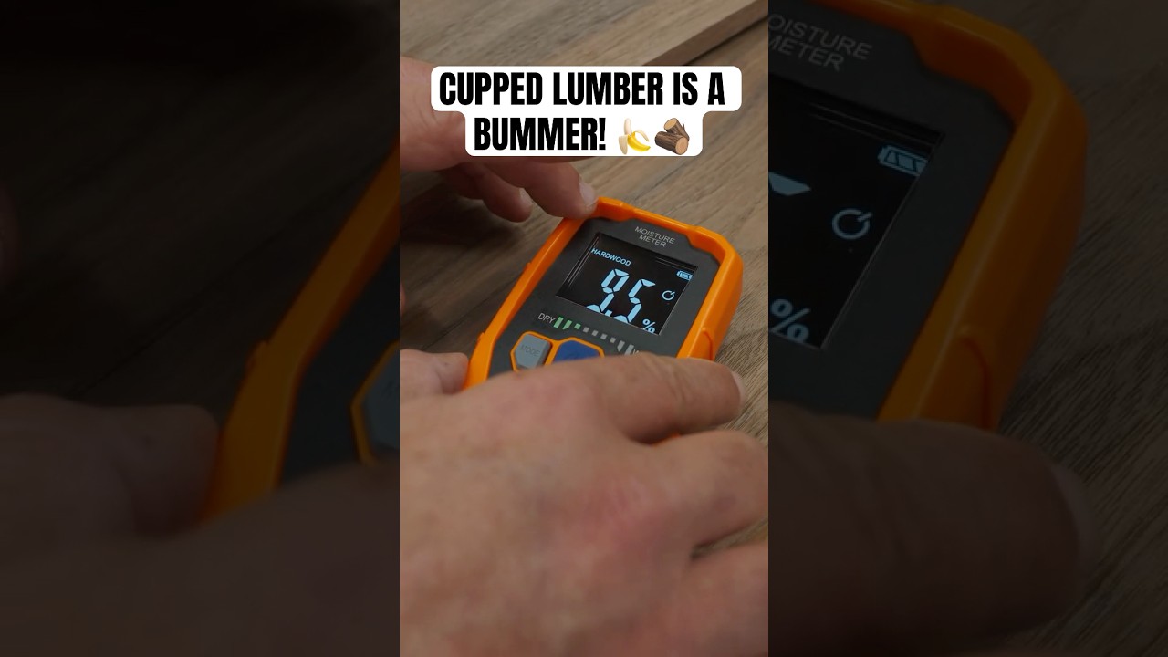 This Simple Setup Prevents Board Cupping #woodworking #hack