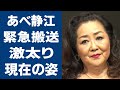 あべ静江が緊急搬送した「不治?」の病名と別居に衝撃を隠せない...!清純イメージが壊れた事件や激太った現在の姿に一同驚愕...!