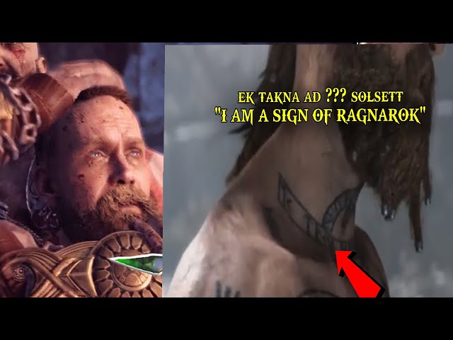 God Of War - Atreus Tattoos Explained 