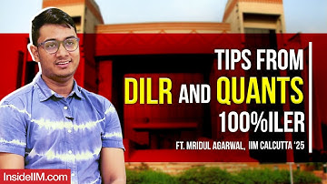CAT-voorbereidingsstrategie van 100%iler - Mocks, bronnen en meer, Ft. Mridul, IIM Calcutta 
