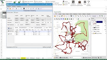Transportation scheduling in RouteXL