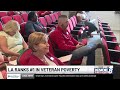 LA ranked #1 in U.S. for Veteran Poverty
