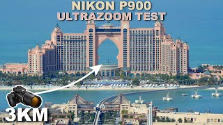 Nikon P900 - Mega Zoom and Topaz Video AI Test - Atlantis #dubai