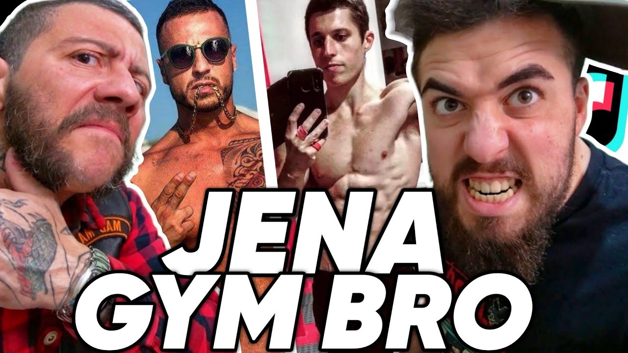 REACTION AI GYMBRO FAMOSI ITALIANI con JENA |Mr.Forense