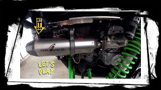 Graves Motorsport Kawasaki TERIX krx1000⚡️ exhaust🔥 by DobleU 09 891 views 3 years ago 4 minutes, 37 seconds