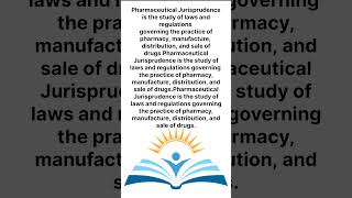 Pharmaceutical Jurisprudence