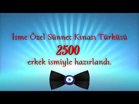 İsme Özel Sünnet Kınası Türküsü - DEMİR