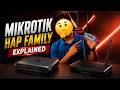 MikroTik hAP Series Explained! | hAP Lite to hAP BE³