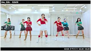 El Lambo (VE24) Line Dance l Improver l 엘 람보 라인댄스 l Linedancequeen l Junghye Yoon