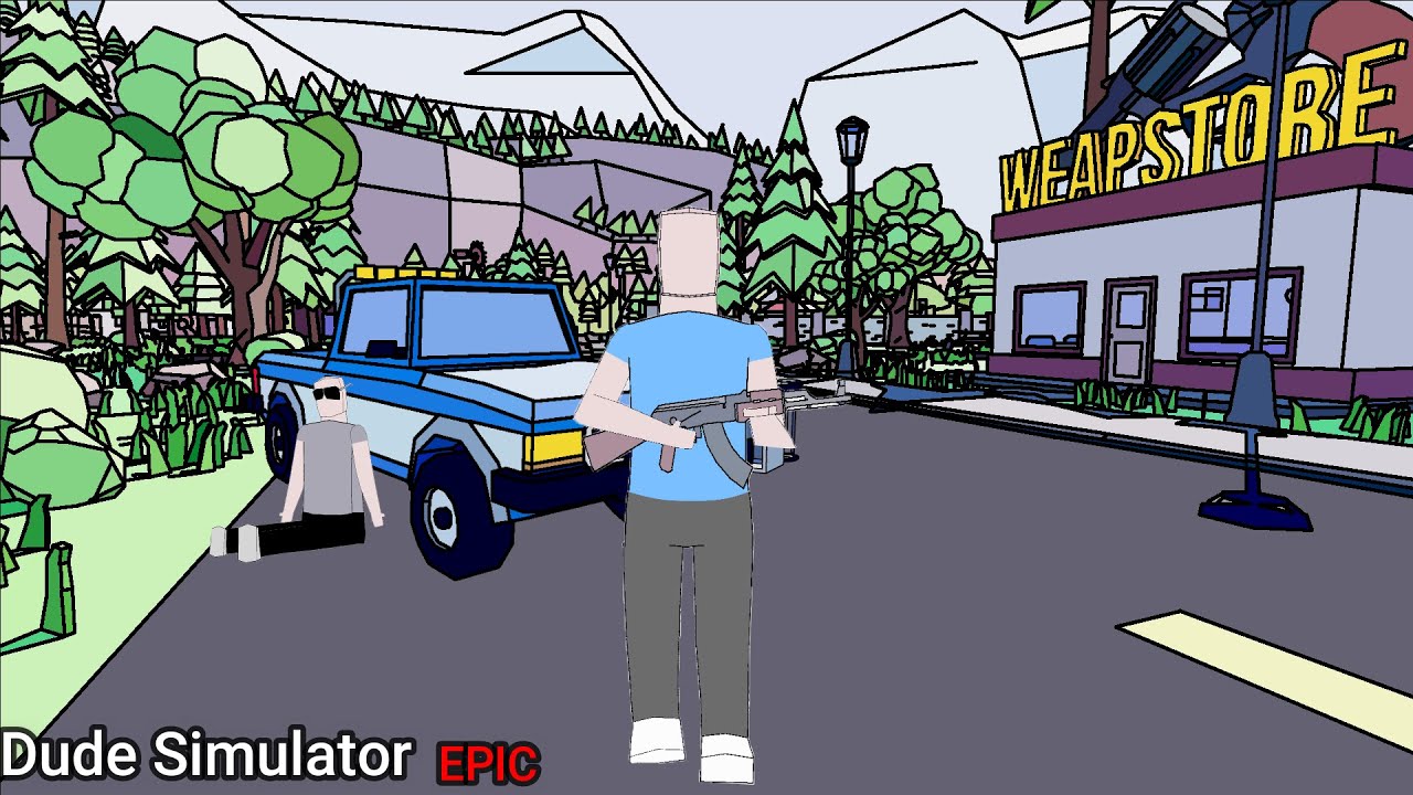 Dude Life be like | Dude Simulator EPIC - YouTube