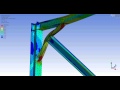 Nonlinear buckling analysis  ansys