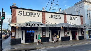 Eating at the Original Sloppy Joe's Restaurant in Key West, Florida | Restaurants in Key West