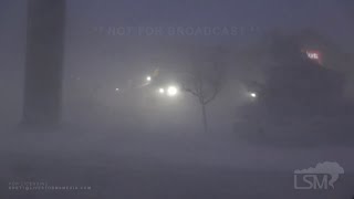 01-26-2021 Weed, CA - Blizzard Whiteout Conditions - Terrible Travel Conditions