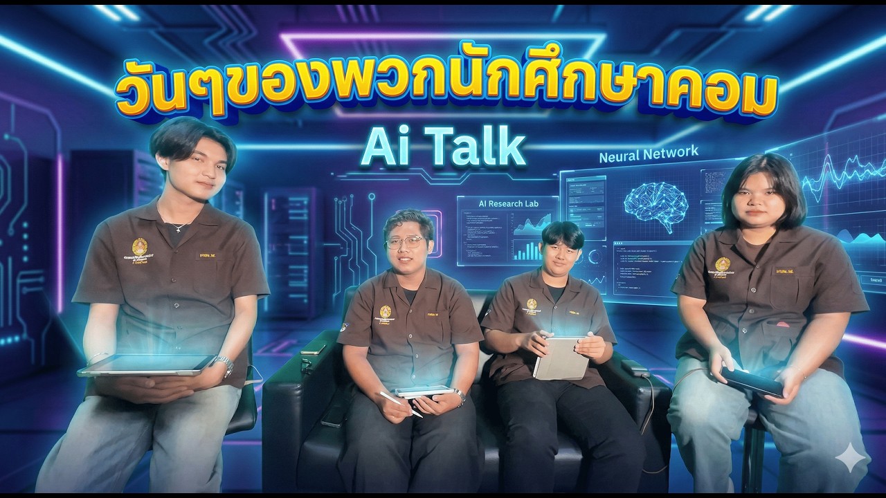 วันๆของพวกเด็กคอมก็งี้แหละ AI Talk - YouTube