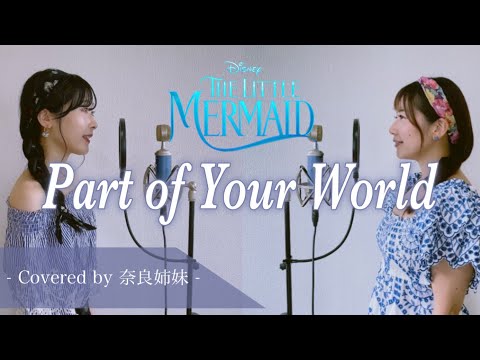 【姉妹でハモる】パートオブユアワールドPart of your world ディズニー映画「リトルマーメイド」挿入歌 Covered by 奈良姉妹