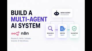 Build a Multi-Agent AI System in n8n (Research + Writer + Validator Agents)