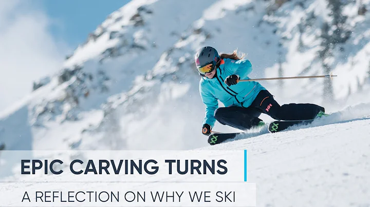 EPIC CARVING TURNS | Olympic Skier Kaylin Richards...