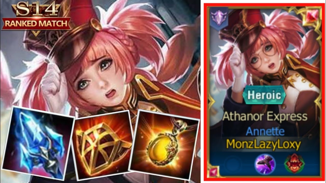 ROV : ลงแรงค์ Annette แอนเน็ต (คอน22ดาว) ออกของโหด+รูน+พลังแฝงโหด ...