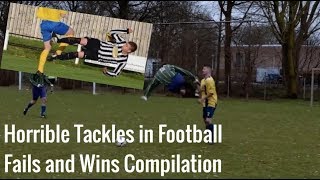 Horrible Tackles and Fights in Football | Football - Soccer Fails and Wins Compilation #2