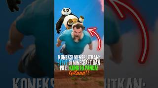  Ternyata Ini Koneksi Antara Steve Di Minecraft Dan Po Di Kung Fu Panda 