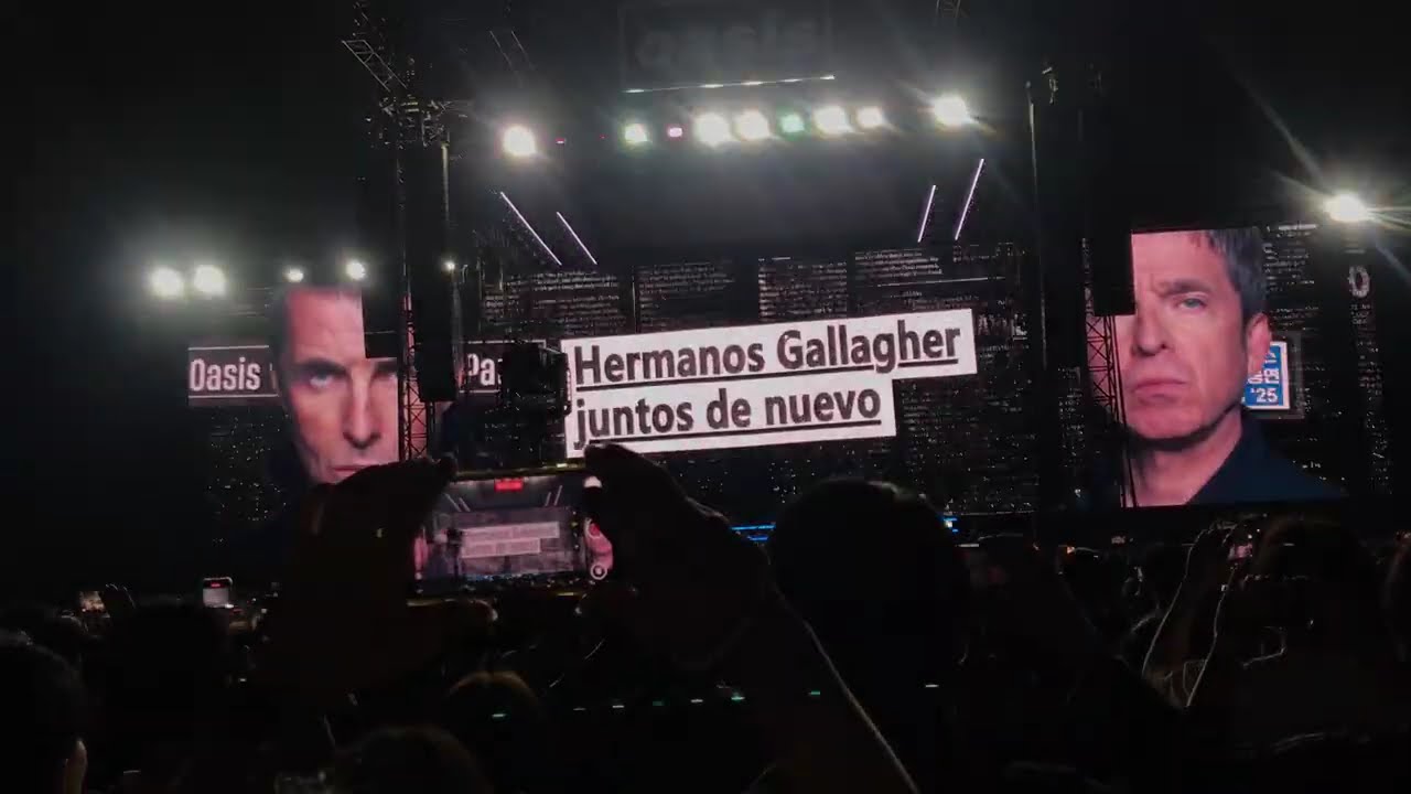 Oasis live '25 at  TOKYO DOME October 26, 2025