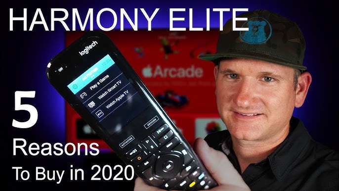 centeret Husarbejde Kæreste Logitech Harmony Elite Remote Control | The ONLY Remote You Need? - YouTube