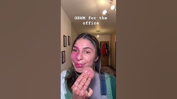 GRWM for the office #grwm #makeup #beauty #skincare