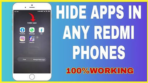 How to Hide Apps in Redmi Note 4 And All Other Xiaomi phones | How to Hide Apps in Redmi not4 MIUI10