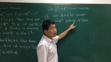A lemma for the inverse function theorem (in English)